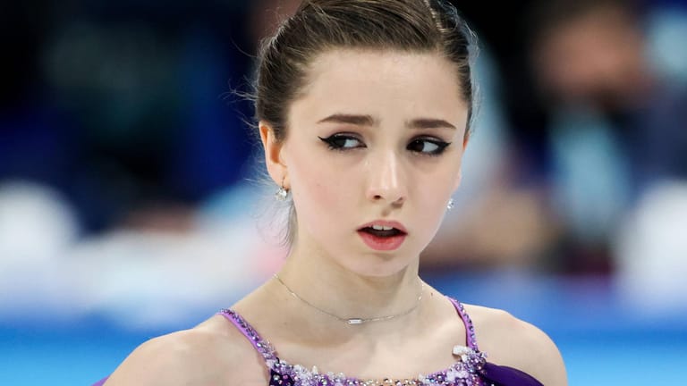 Kamila Walijewa: Die russische Eiskunstläuferin steht unter Dopingverdacht.