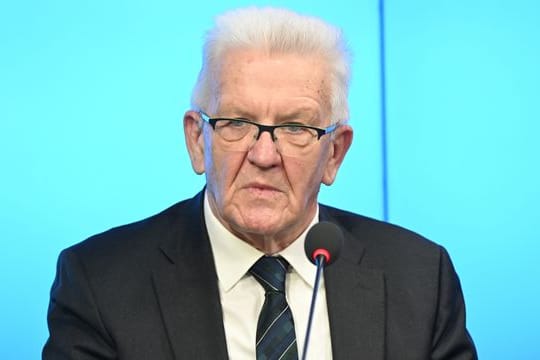 Regierungspressekonferenz in Stuttgart