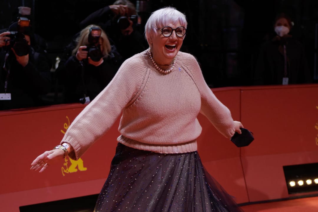 Kulturstaatsministerin Claudia Roth bei der Berlinale: Die Kulturstaatsministerin gab die Devise "nicht unterkriegen lassen" an.