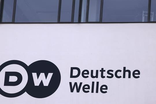 Das Logo der Deutschen Welle.