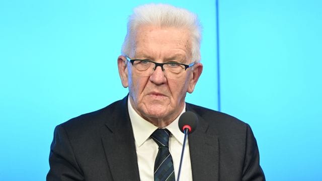 Winfried Kretschmann, Ministerpräsident von Baden-Württemberg Winfried Kretschmann, Ministerpräsident von Baden-Württemberg