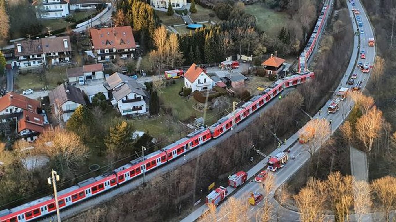 Zusammenstoß von Münchner S-Bahnen