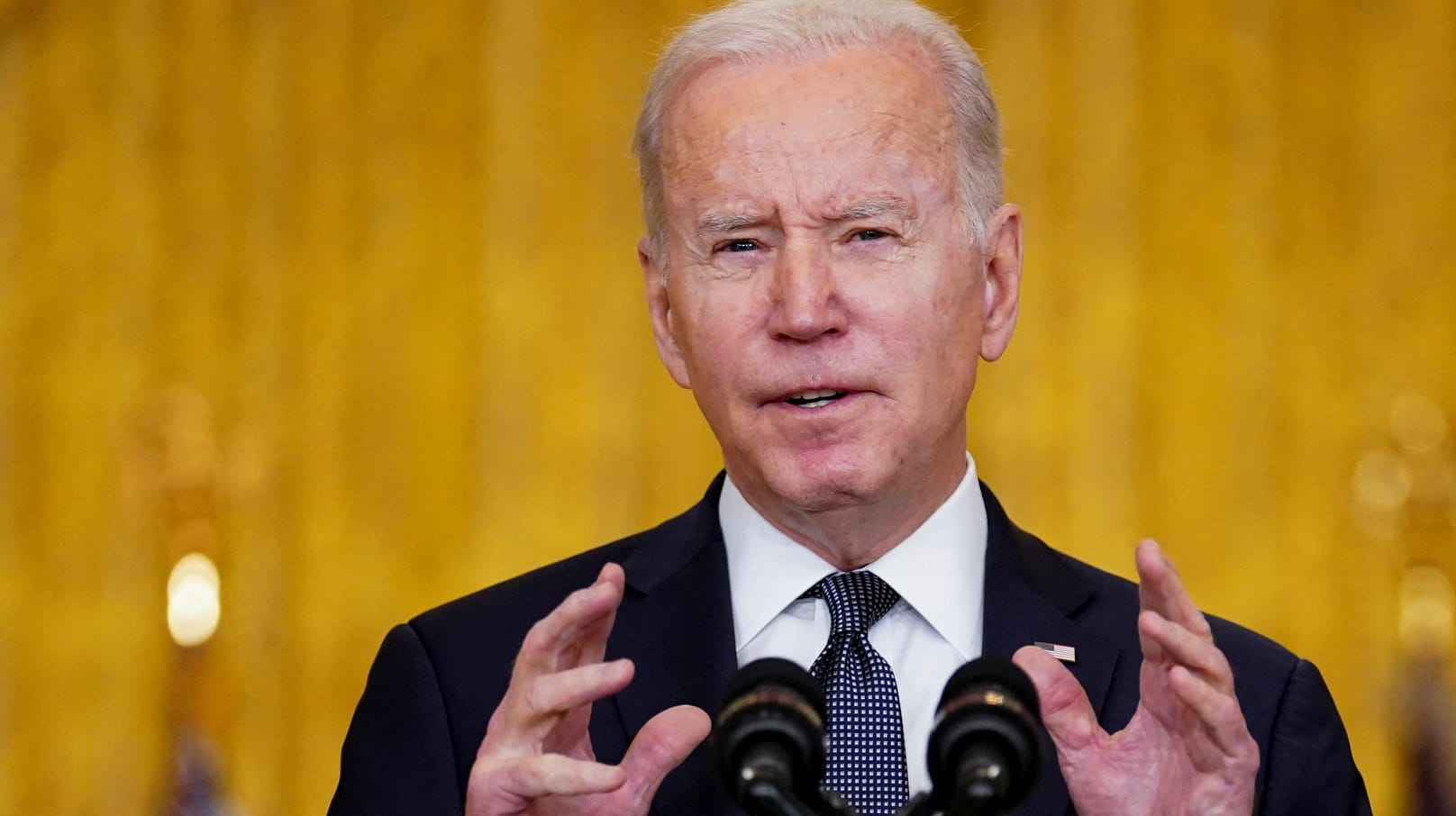 Joe Biden warnt Russland: "Die Welt wird nicht vergessen."