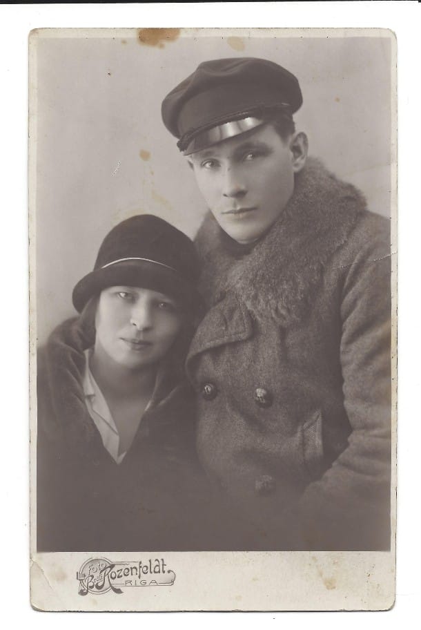 Žanis Lipke mit seiner Frau: Er rettete mehr als 50 Juden vor dem Tod.
