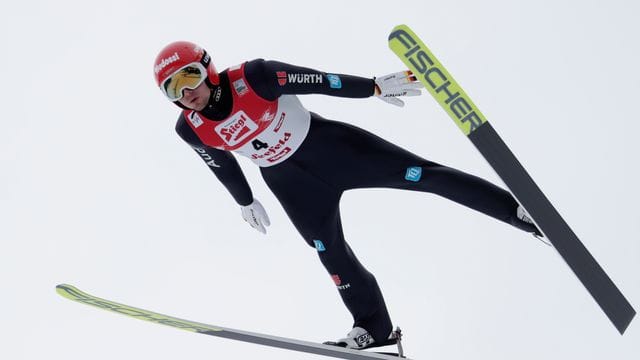 Kombinierer Terence Weber darf als Vorspringer auf die Olympia-Schanze.