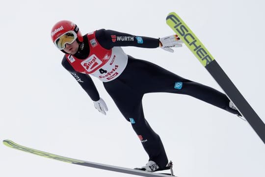 Kombinierer Terence Weber darf als Vorspringer auf die Olympia-Schanze.