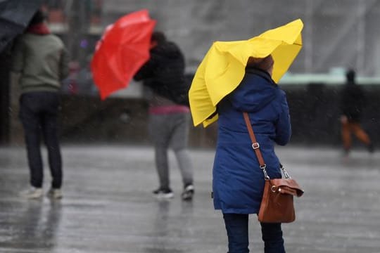 Unwetter in Nordrhein-Westfalen