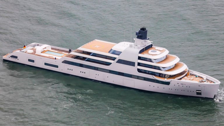 Superyacht Solaris, gebaut von der Lloyd-Werft (Symbolbild): Das Unternehmen geriet im Januar in die Insolvenz.