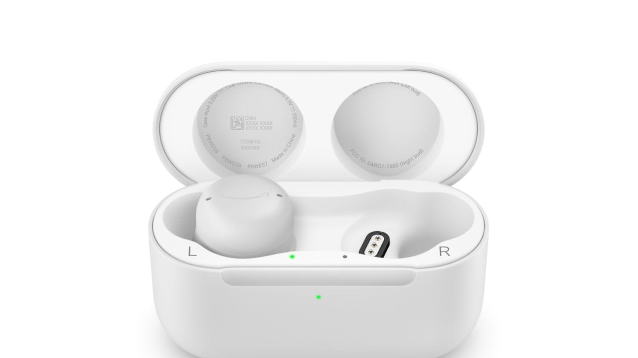 In Weiß oder Schwarz sind die Amazon Echo Buds zu haben. In Weiß oder Schwarz sind die Amazon Echo Buds zu haben.