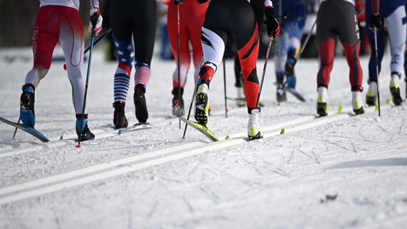 Beim Langlauf wurde eine ukrainische Athletin positiv auf eine verbotene Substanz getestet.