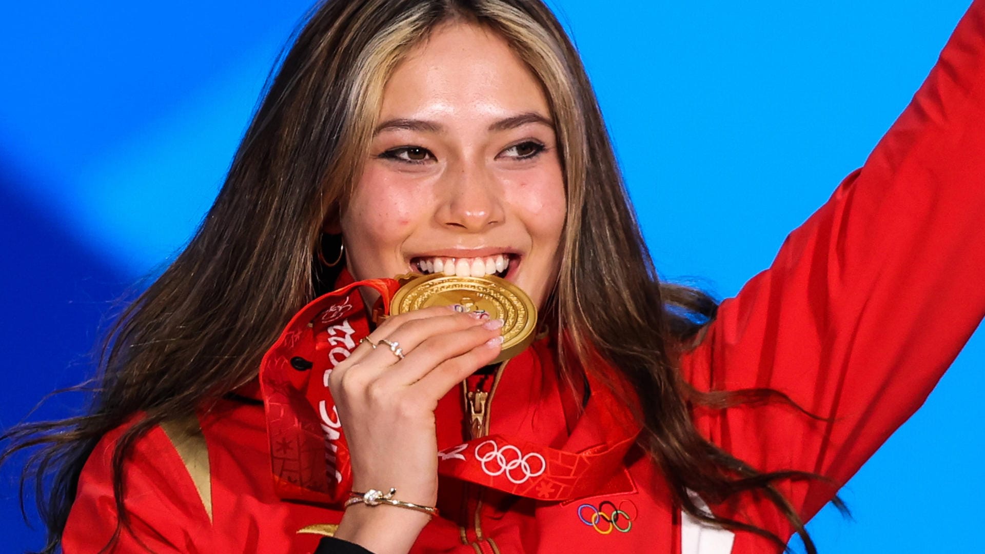 Eileen Gu: Die Freestyle-Skierin gewann bei den Spielen 2022 in Peking eine Goldmedaille für China.