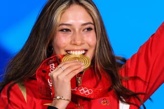 Eileen Gu: Die Freestyle-Skierin gewann bei den Spielen 2022 in Peking eine Goldmedaille für China.