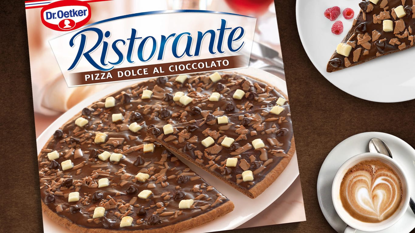 Süße Pizza: Die schokoladige Variante wurde nur kurze Zeit angeboten.