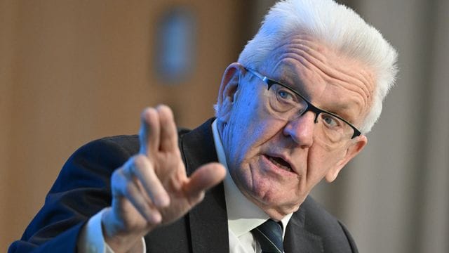 Winfried Kretschmann, Ministerpräsident von Baden-Württemberg Winfried Kretschmann, Ministerpräsident von Baden-Württemberg