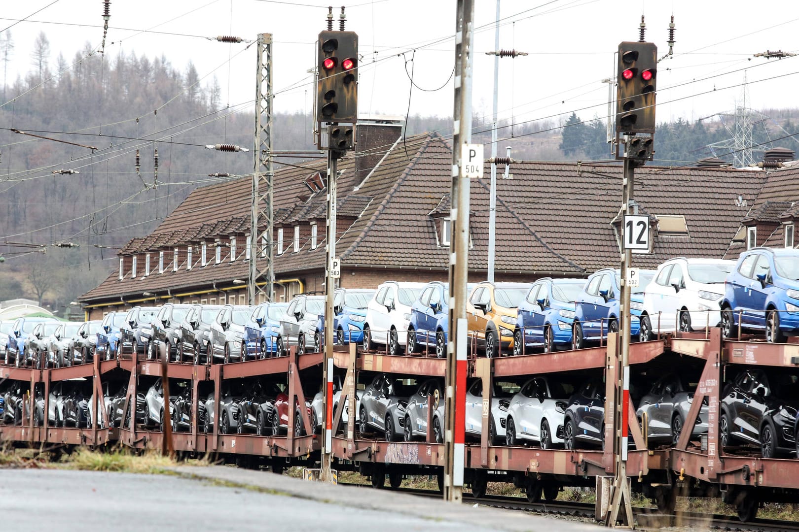 Pkw-Neuzulassungen: Die Anzahl an neu zugelassenen Wägen in der EU sinkt.