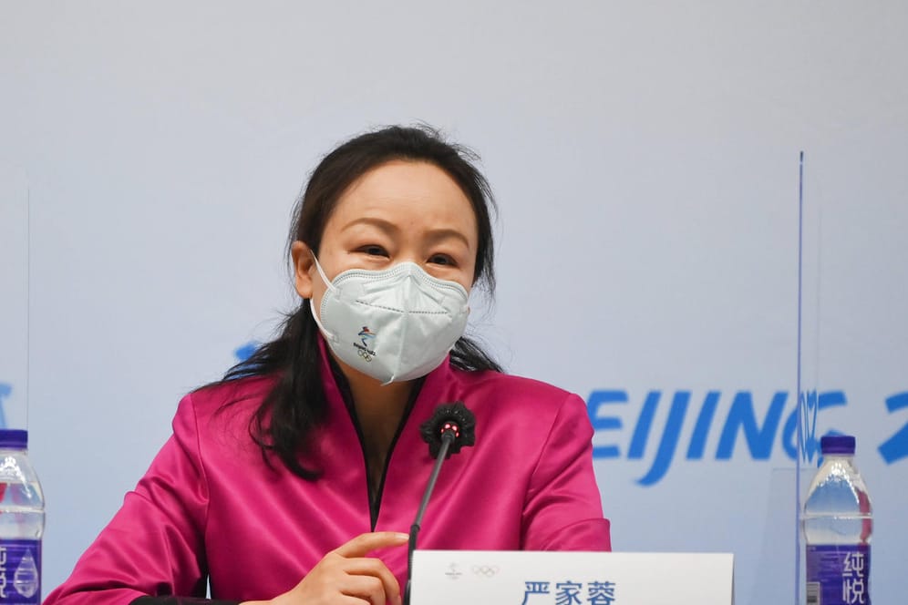 Yan Jiarong: Chinas Olympia-Organisatorin sorgte insbesondere mit einer Aussage über Taiwan für Kopfschütteln.