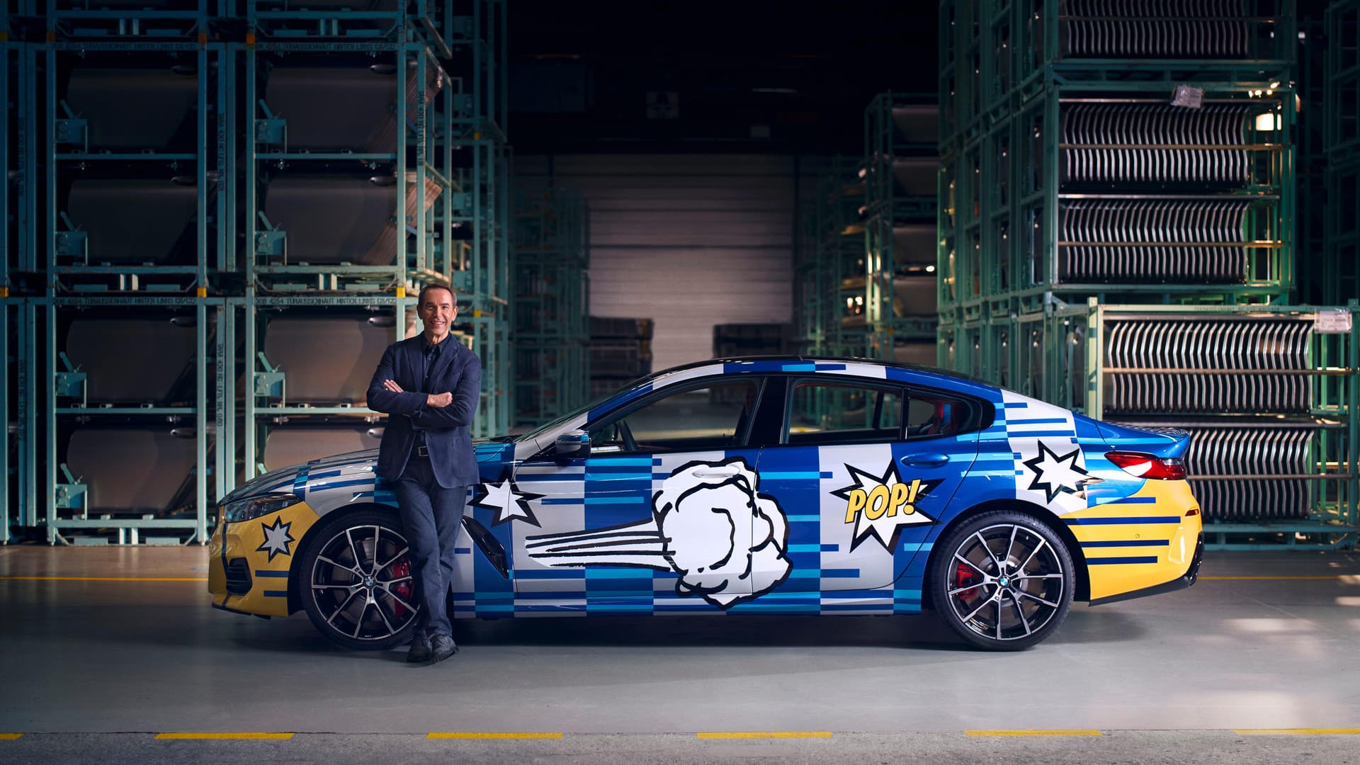 Auto-Kunst: Jeff Koons designt die limitierte Auflage des BMW Coupé.