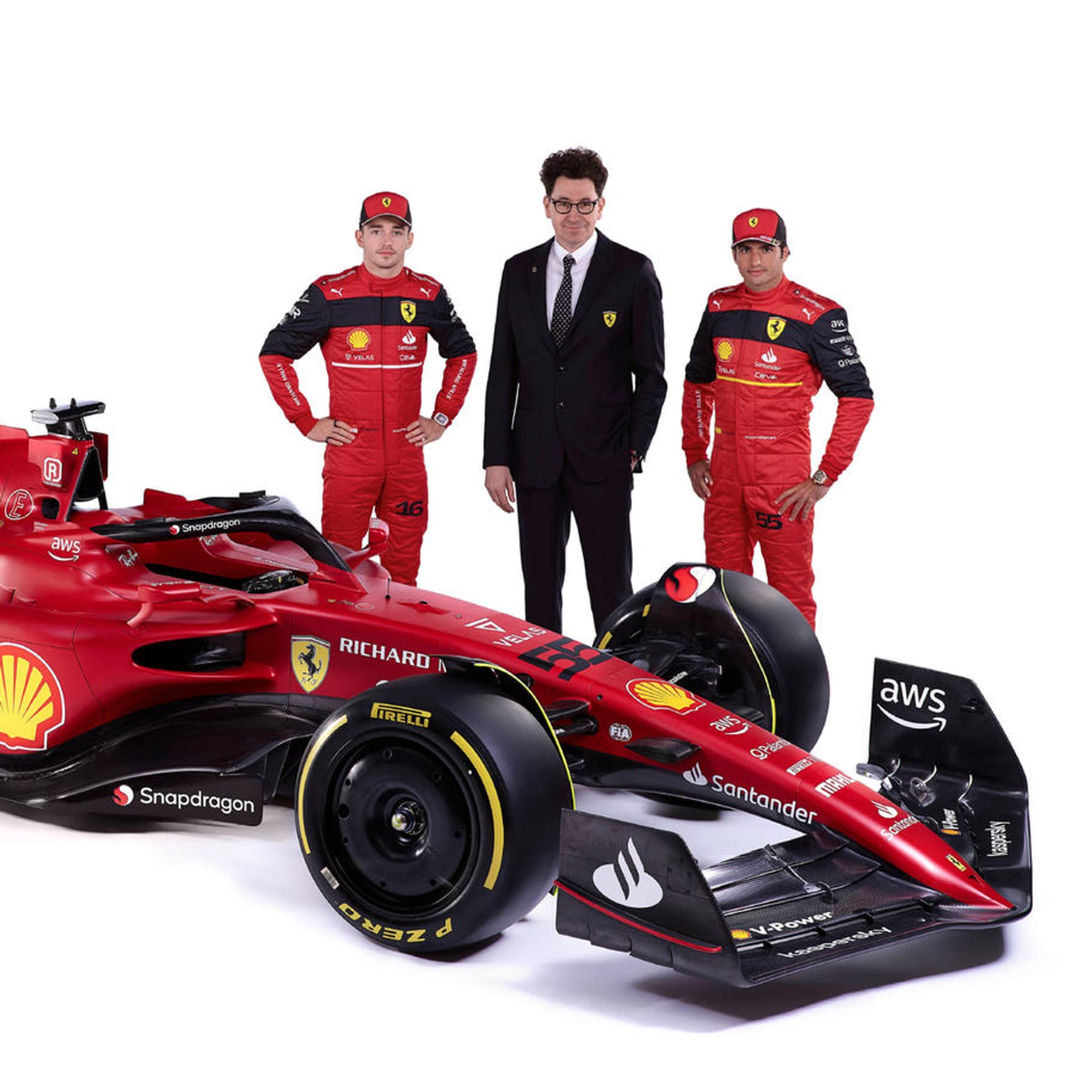 Formel 1 Ferrari präsentiert neues Auto für 2022