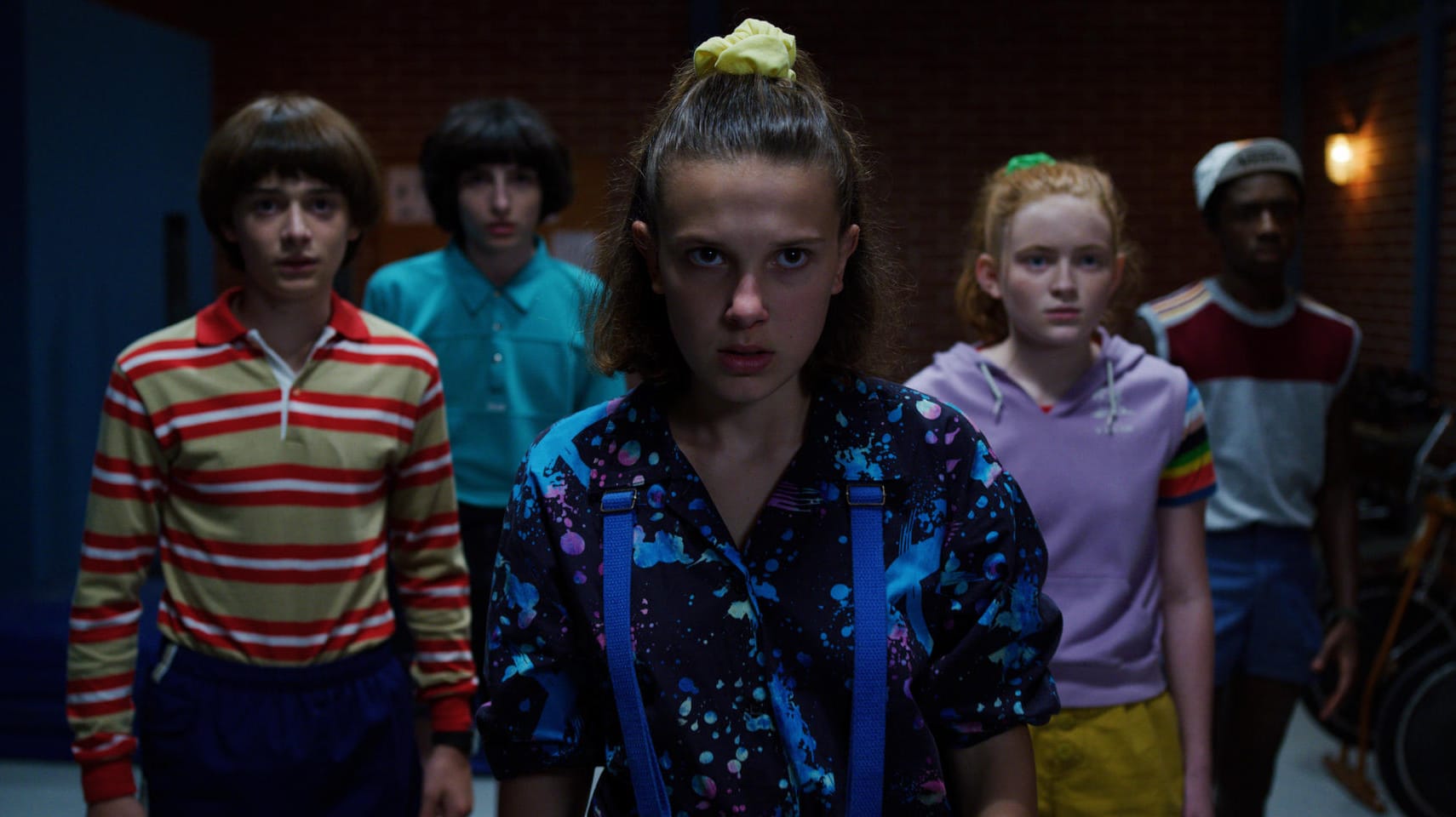 "Stranger Things": Noah Schnapp, Finn Wolfhard, Millie Bobby Brown, Sadie Sink und Caleb McLaughlin