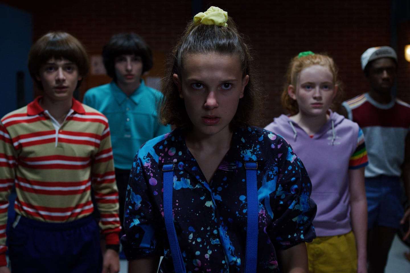 "Stranger Things": Noah Schnapp, Finn Wolfhard, Millie Bobby Brown, Sadie Sink und Caleb McLaughlin