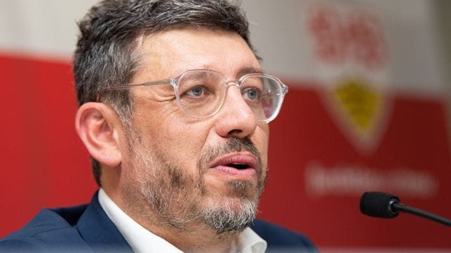 VfB-Präsident Claus Vogt wehrt sich gegen Kritik.