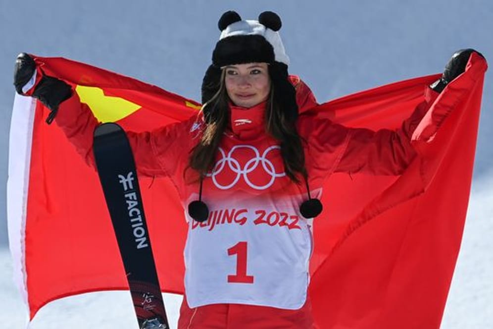 Ski-Freestylerin Eileen Gu ist Chinas Superstar.