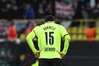 BVB-Abwehrspieler Mats Hummels war nach der Niederlage gegen die Glasgow Rangers frustriert.