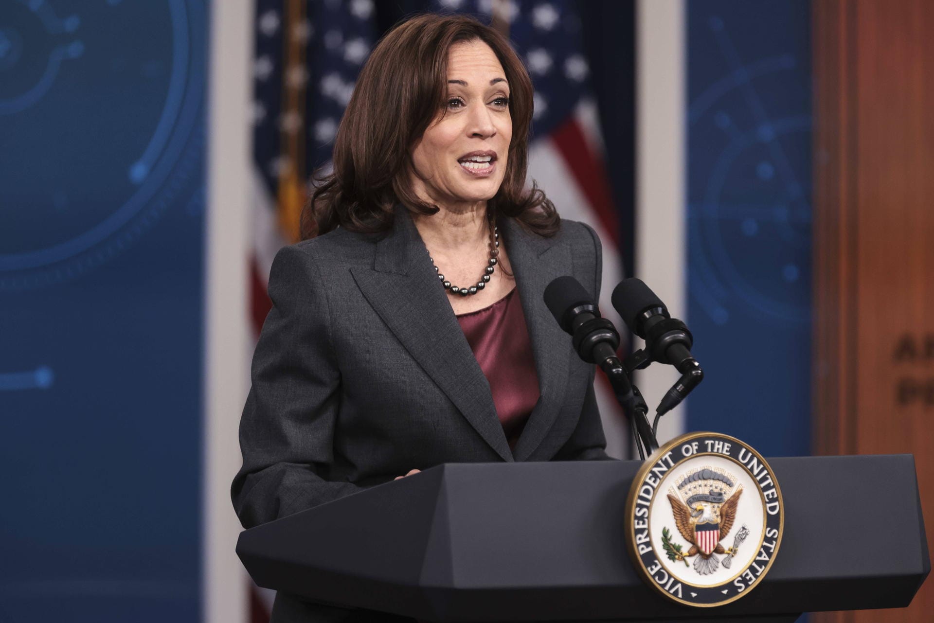 US-Vizepräsidentin Kamala Harris.