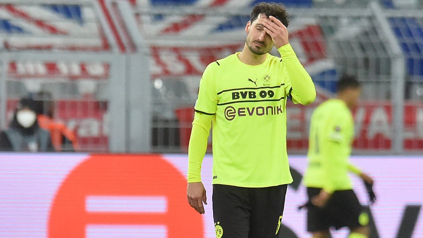 Mats Hummels: Der Innenverteidiger war Teil einer überforderten BVB-Defensive.