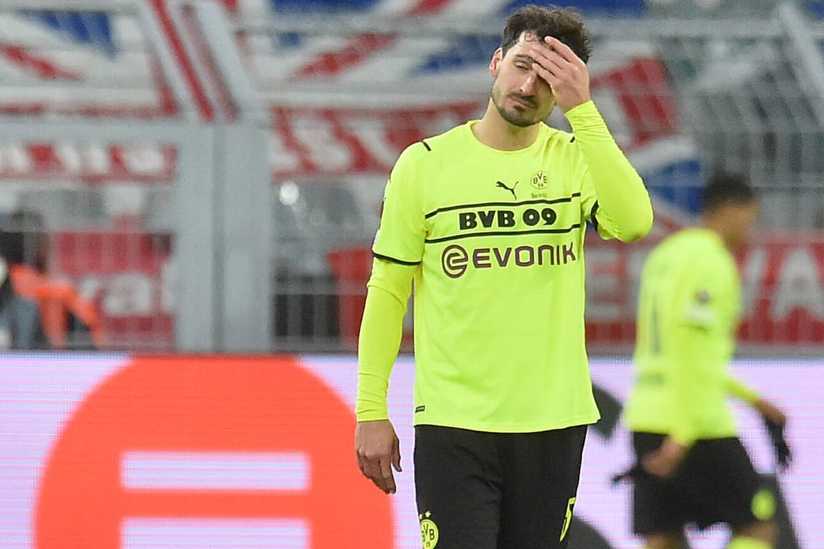 Mats Hummels: Der Innenverteidiger war Teil einer überforderten BVB-Defensive.