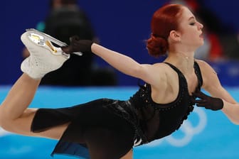 Alexandra Trusova: Sie zeigte fünf Vierfachsprünge in ihrer Kür.