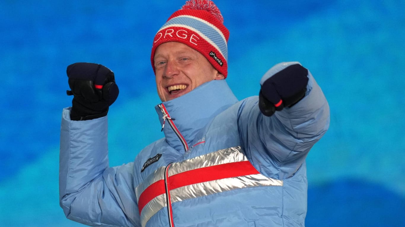 Johannes Tingnes Boe: Durch seine Goldmedaille im Massenstart stellte er mit seiner Nation Norwegen einen olympischen Rekord auf.
