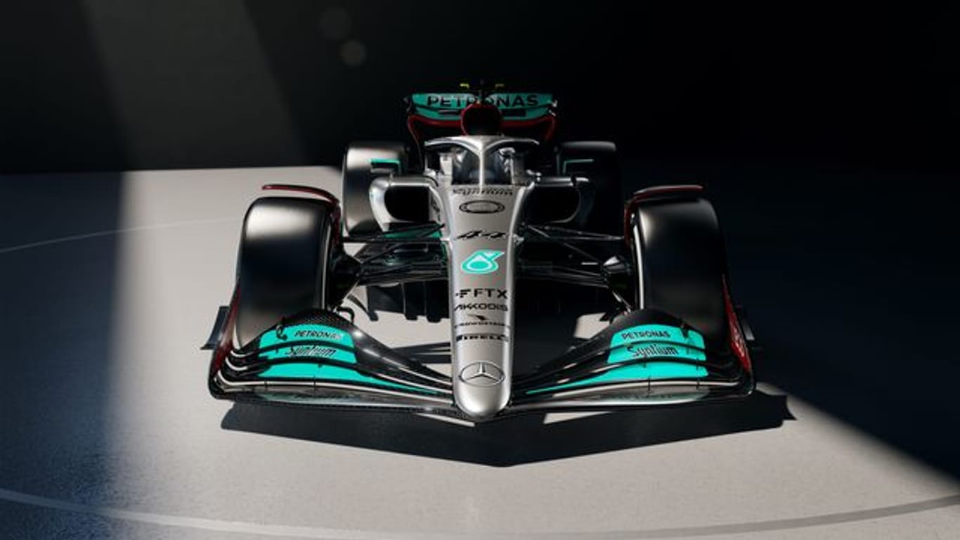 Der neue Formel-1-Mercedes wurde in Silverstone vorgestellt.
