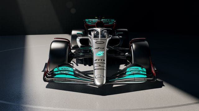 Der neue Formel-1-Mercedes wurde in Silverstone vorgestellt.