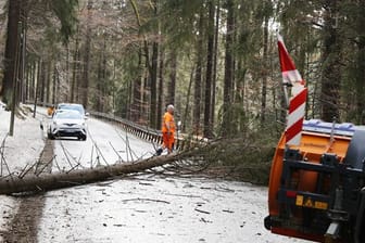 Sturmtief Ylenia - Sachsen