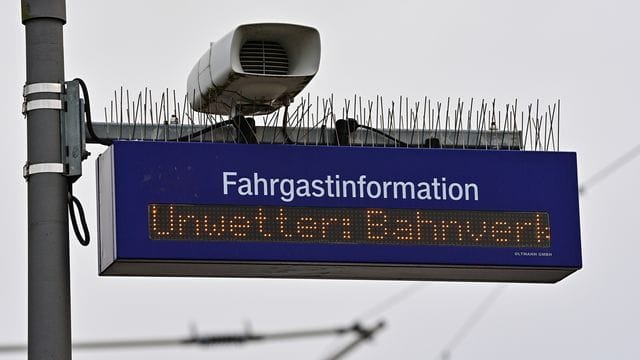 Sturmtief - Bahn Sturmtief - Bahn