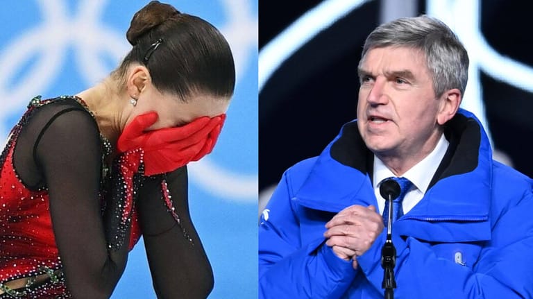 Nach Kamila Walijewas dramatischer Kür hat sich auch IOC-Präsident Thomas Bach zu Wort gemeldet: Sein Bedauern ist aber scheinheilig, meint unsere Kommentatorin.