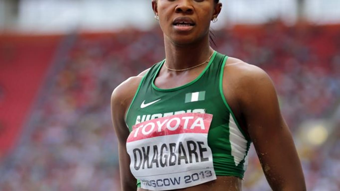 Die nigerianische Sprinterin Blessing Okagbare ist für zehn Jahre gesperrt worden.