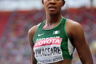 Die nigerianische Sprinterin Blessing Okagbare ist für zehn Jahre gesperrt worden.