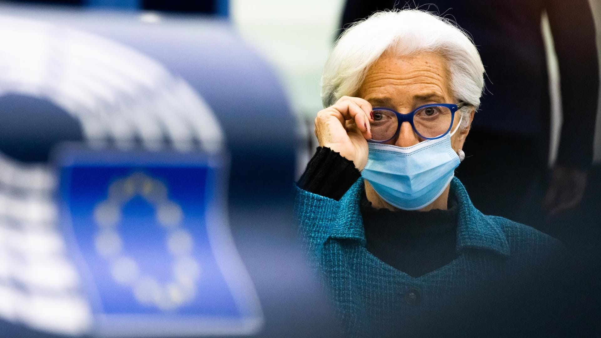 EZB-Präsidentin Christine Lagarde: Eine Zinserhöhung in diesem Jahr hatte sie zuletzt nicht mehr ausgeschlossen. EZB-Präsidentin Christine Lagarde: Eine Zinserhöhung in diesem Jahr hatte sie zuletzt nicht mehr ausgeschlossen.