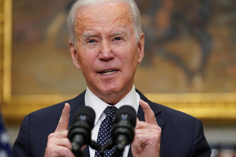 US-Präsident Joe Biden ist sich sicher: Putin hat die Entscheidung zum Angriff der Ukraine getroffen.