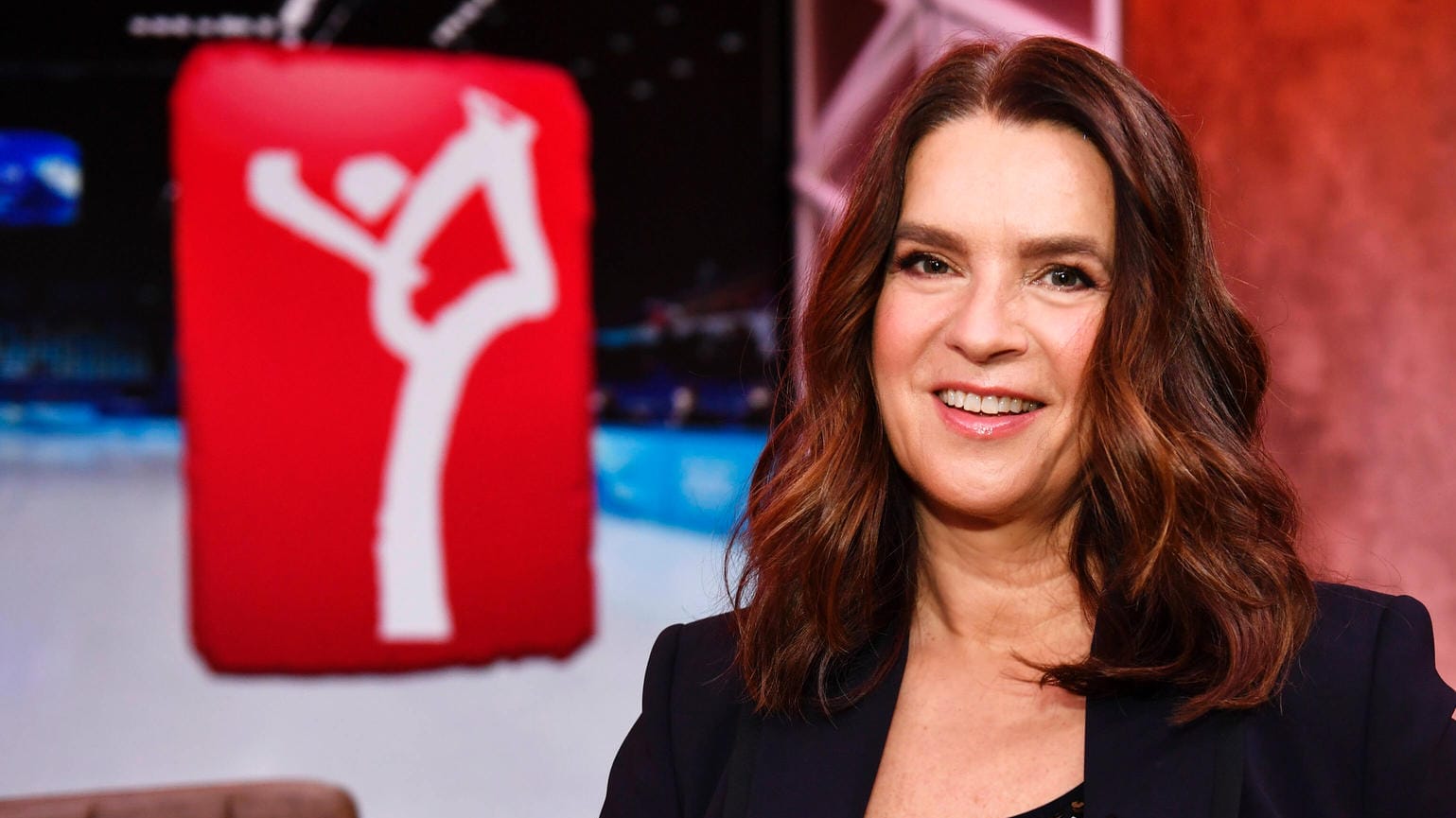 Katarina Witt: Die ARD-Expertin erlebte den wohl emotionalsten Moment der Olympischen Spiele.