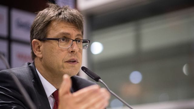 Der Präsident des Deutschen Olympischen Sportbundes (DOSB): Thomas Weikert. Der Präsident des Deutschen Olympischen Sportbundes (DOSB): Thomas Weikert.