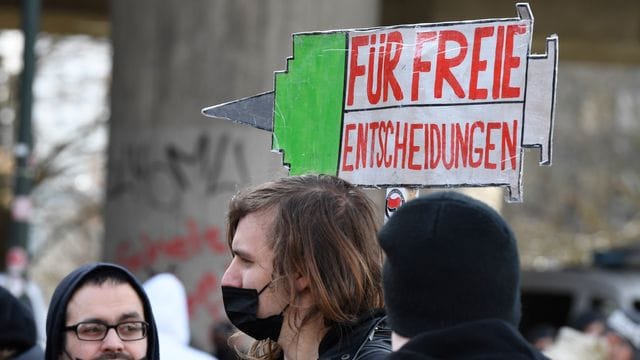 Protest gegen Corona-Maßnahmen Protest gegen Corona-Maßnahmen
