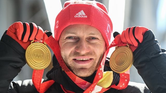 Bobpilot Francesco Friedrich hat in Peking zwei Goldmedaillen gewonnen. Bobpilot Francesco Friedrich hat in Peking zwei Goldmedaillen gewonnen.