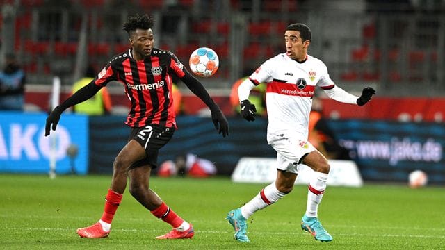 Tiago Tomás für den VfB Stuttgart in Aktion.