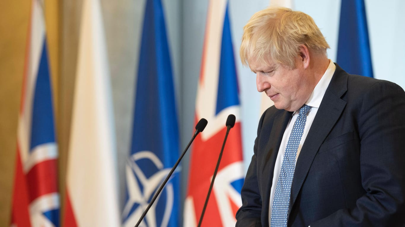 Boris Johnson: Der britische Premierminister zeichnet eine düstere Prognose im Ukraine-Konflikt.