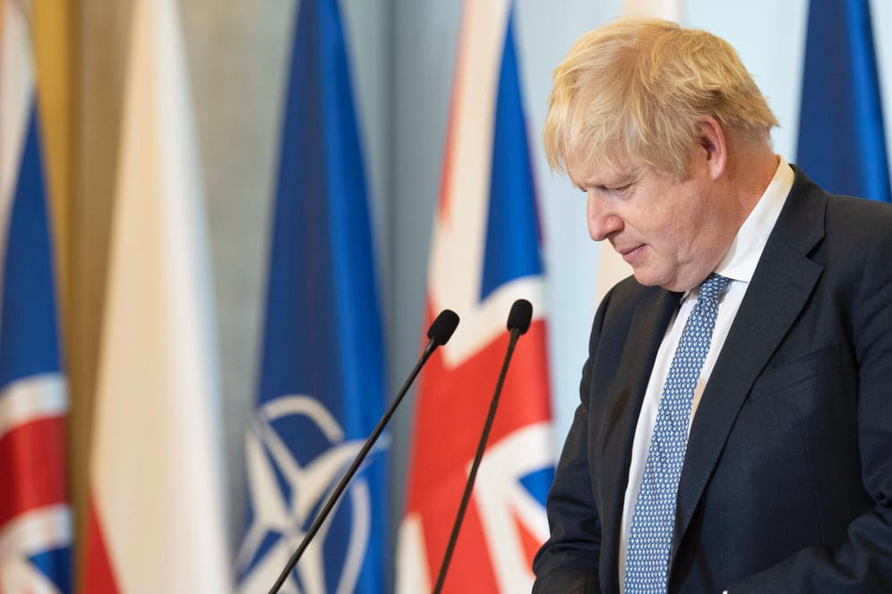 Boris Johnson: Der britische Premierminister zeichnet eine düstere Prognose im Ukraine-Konflikt.