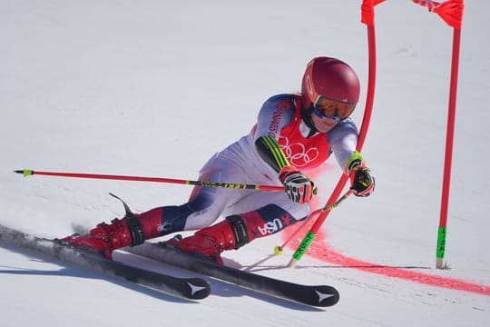 US-Star Mikaela Shiffrin blieb in Peking ohne Edelmetall.