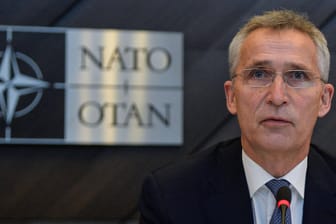Jens Stoltenberg: Der Nato-Generalsekretär glaubt an einen bestimmten Plan Russlands.